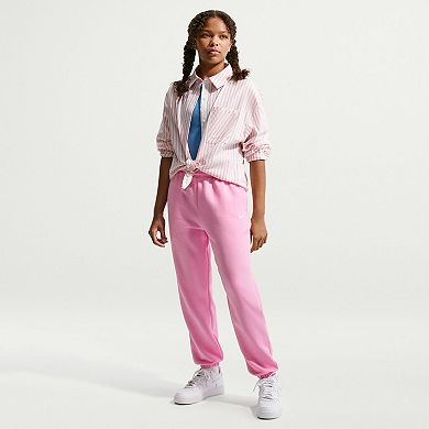 Girls 8-20 Nike Sportswear Studio Fleece Loose Pants