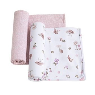 Living Textiles Baby 2 pk Cotton Jersey Swaddle Blankets