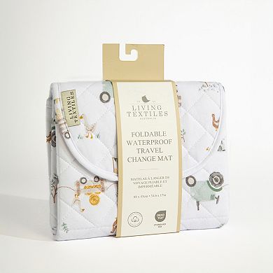 Living Textiles Baby Waterproof Tractor Ride Travel Change Mat