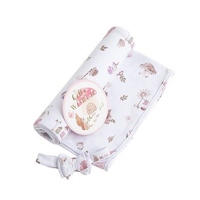 Living Textiles Baby Hello World Gift Set