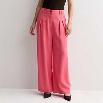 Women's Nine West Pleated Linen Blend Pants