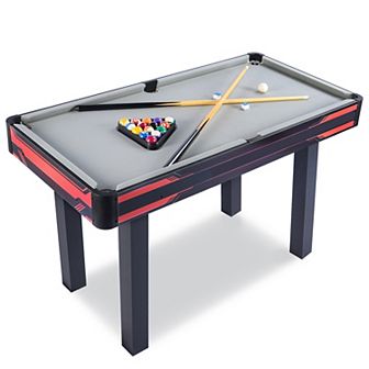 48" Folding Pool Table for Adults & Kids - Portable Billiard Table for Indoor & Outdoor Games