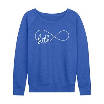 Plus Size Eternal Faith French Terry Long Sleeve Tee