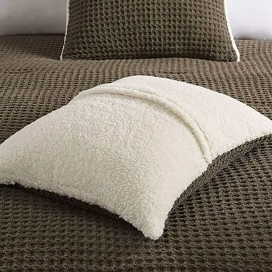Madison Park Riordan Textured Knit Chenille Comforter Set