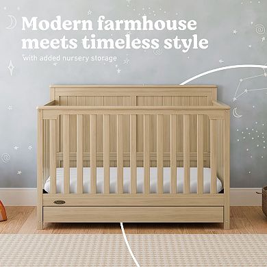 Graco® Hadley 5-in-1 Convertible Crib with Drawer