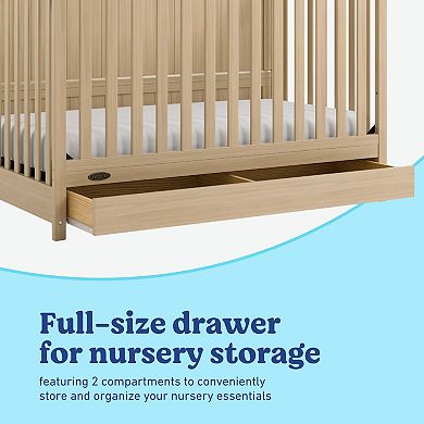 Graco® Hadley 5-in-1 Convertible Crib with Drawer