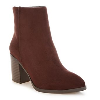 London Rag Eigur Women's High Block Heel Boots