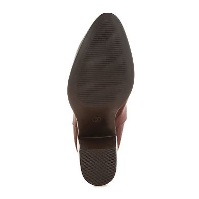 London Rag Eigur Women's High Block Heel Boots