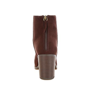 London Rag Eigur Women's High Block Heel Boots