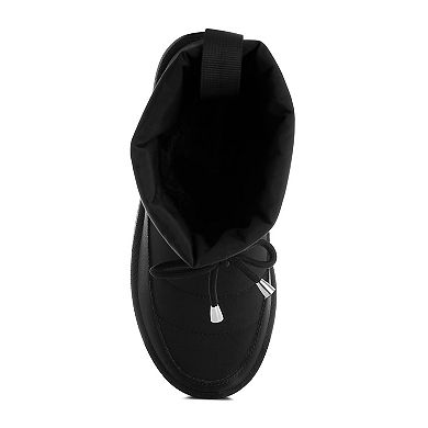 London Rag Pacos Women's Chunky Ankle Winter Boots