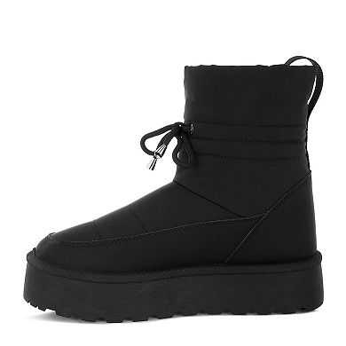 London Rag Pacos Women's Chunky Ankle Winter Boots