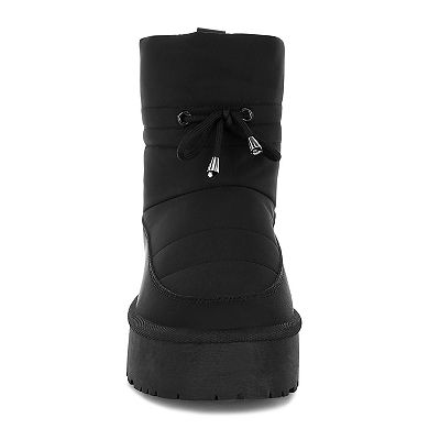 London Rag Pacos Women's Chunky Ankle Winter Boots