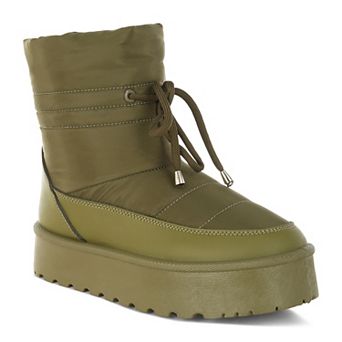 London Rag Pacos Women's Chunky Ankle Winter Boots