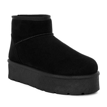 London Rag Derta Women's Soft Microfiber Ankle Boots