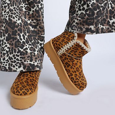 London Rag Rochas Women's Pull-On Winter Boots