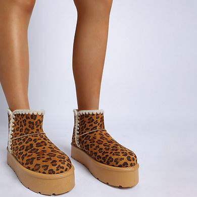 London Rag Rochas Women's Pull-On Winter Boots