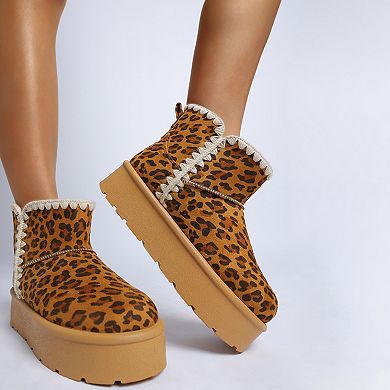 London Rag Rochas Women's Pull-On Winter Boots