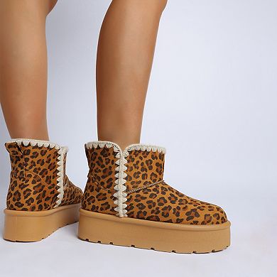 London Rag Rochas Women's Pull-On Winter Boots