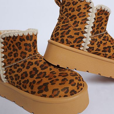 London Rag Rochas Women's Pull-On Winter Boots