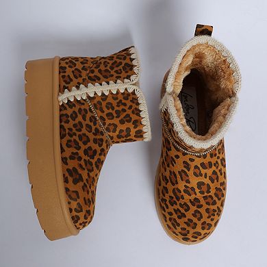 London Rag Rochas Women's Pull-On Winter Boots