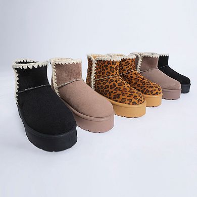 London Rag Rochas Women's Pull-On Winter Boots