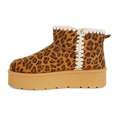 London Rag Rochas Women's Pull-On Winter Boots