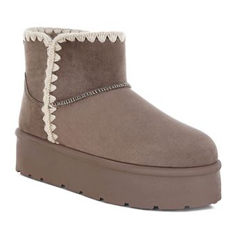 London Rag Rochas Women's Pull-On Winter Boots