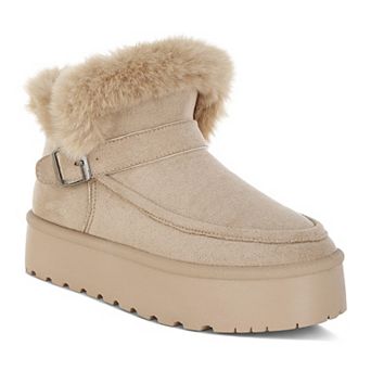 London Rag Linka Women's Pin Buckle Detail Ankle Boots