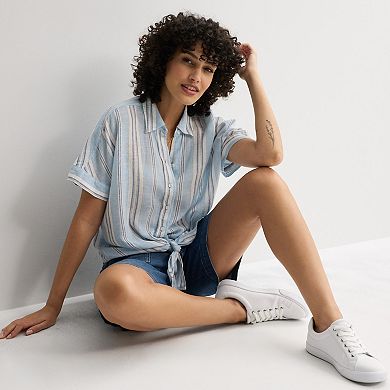 Women's Sonoma Goods For Life® Linen Camp Shirt