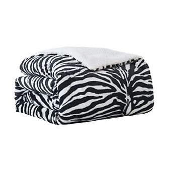 Home Soft Things Animal Printed Faux Fur Throw Blanket
