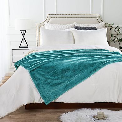 Home Soft Things Fox Faux Fur Throw Blanket