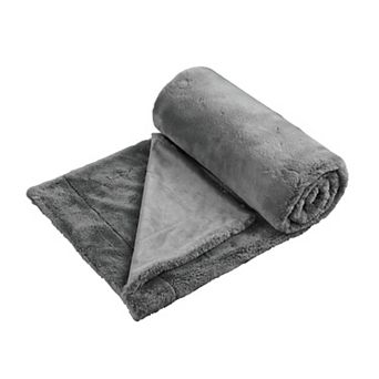 Home Soft Things Fox Faux Fur Throw Blanket