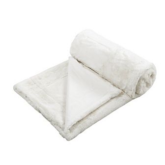 Home Soft Things Fox Faux Fur Throw Blanket