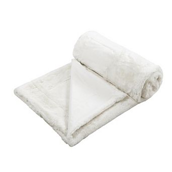Home Soft Things Fox Faux Fur Throw Blanket