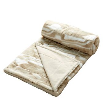 Home Soft Things Faux Fur Throw Blanket