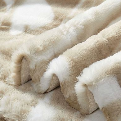 Home Soft Things Faux Fur Throw Blanket