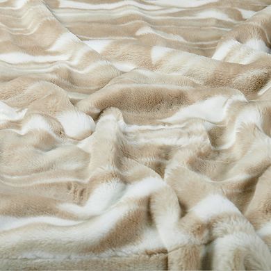 Home Soft Things Faux Fur Throw Blanket