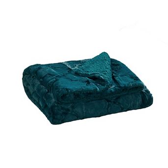 Home Soft Things Brushed Faux Fur Throw Blanket