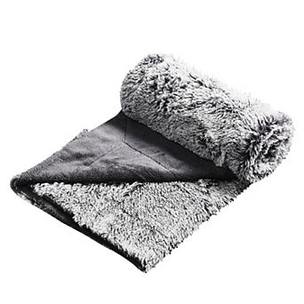 Home Soft Things Woolly Mammoth Faux Fur Throw Blanket
