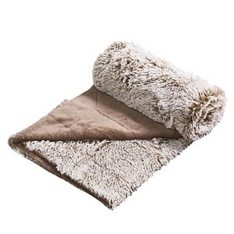 Home Soft Things Woolly Mammoth Faux Fur Throw Blanket