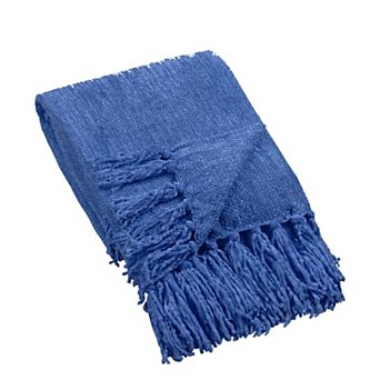 Home Soft Things Crystal Chenille Lightweight Throw Blanket