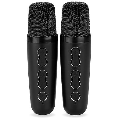 RockJam Bluetooth Karaoke Party Speaker with Dual Wireless Microphones