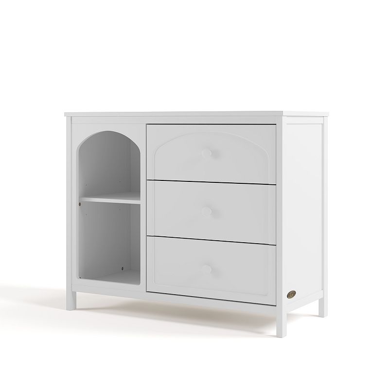 Graco® Olivia 3-Drawer Combo Dresser, White