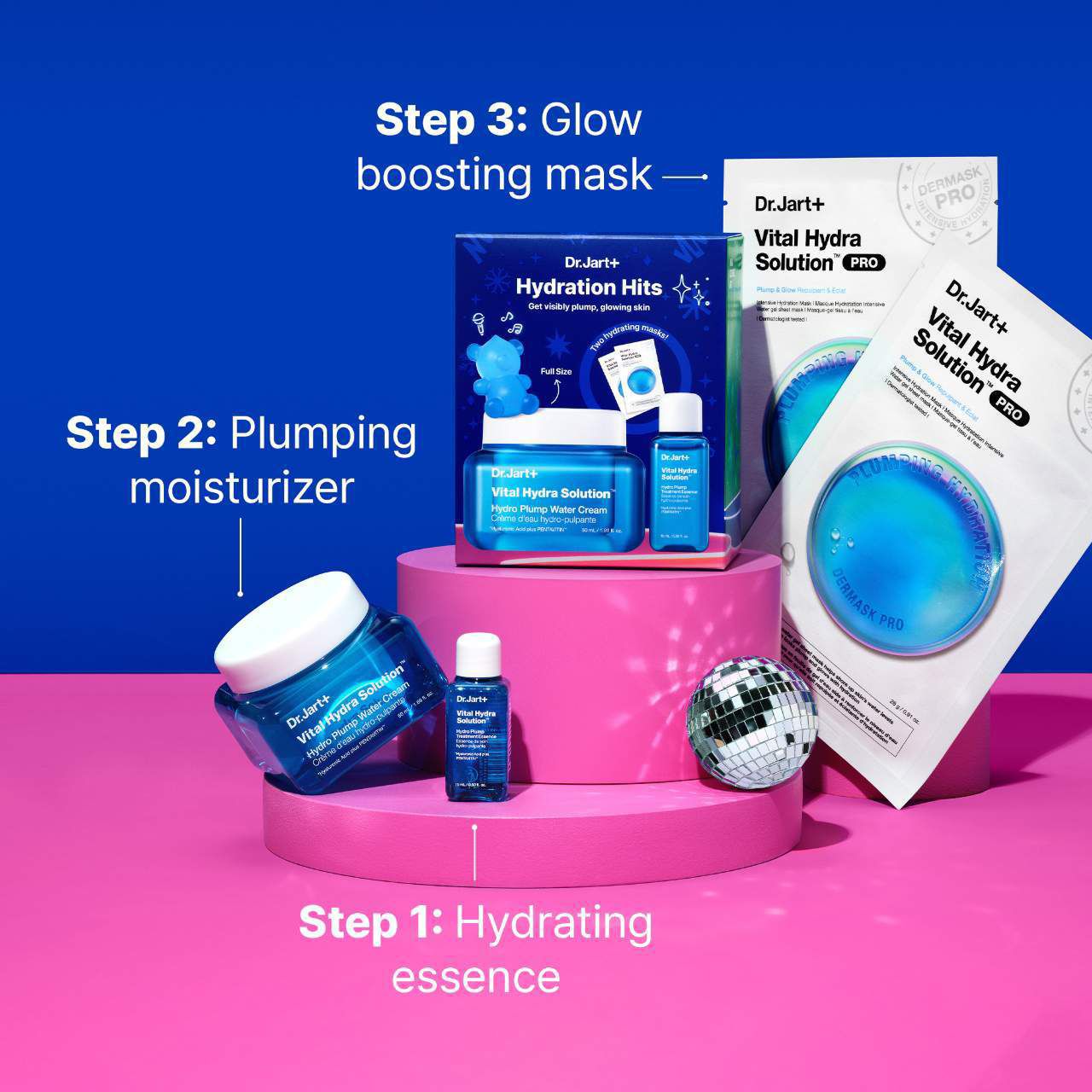 Dr.Jart+ Vital Hydra Solution セット Vital Hydra Solution™ PRO Glow Face Mask with