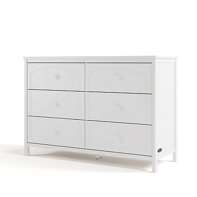 Graco Olivia 6 Drawer Double Dresser - White