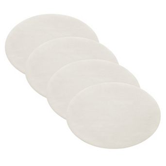 Villeroy & Boch Manufacture Rock Oval Faux Leather Reversible Placemat, Set of 4, 12"x18"