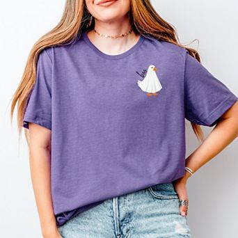 Boo Ghost Goose - Women's Short Sleeve Graphic T-Shirt