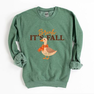 Bruh It's Fall Goose - Sweatshirt