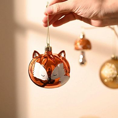 Woodland Fall Christmas Tree Ornaments Set, 50-Piece Autumn Harvest Ornaments