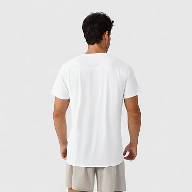 Men's Moisture-Wicking Short Sleeve T-Shirt with Soft Lightweight Fabric and Athletic Fit